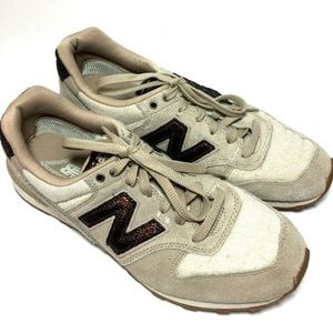 New Balance Bronze Sparkle Classic Runner US 9